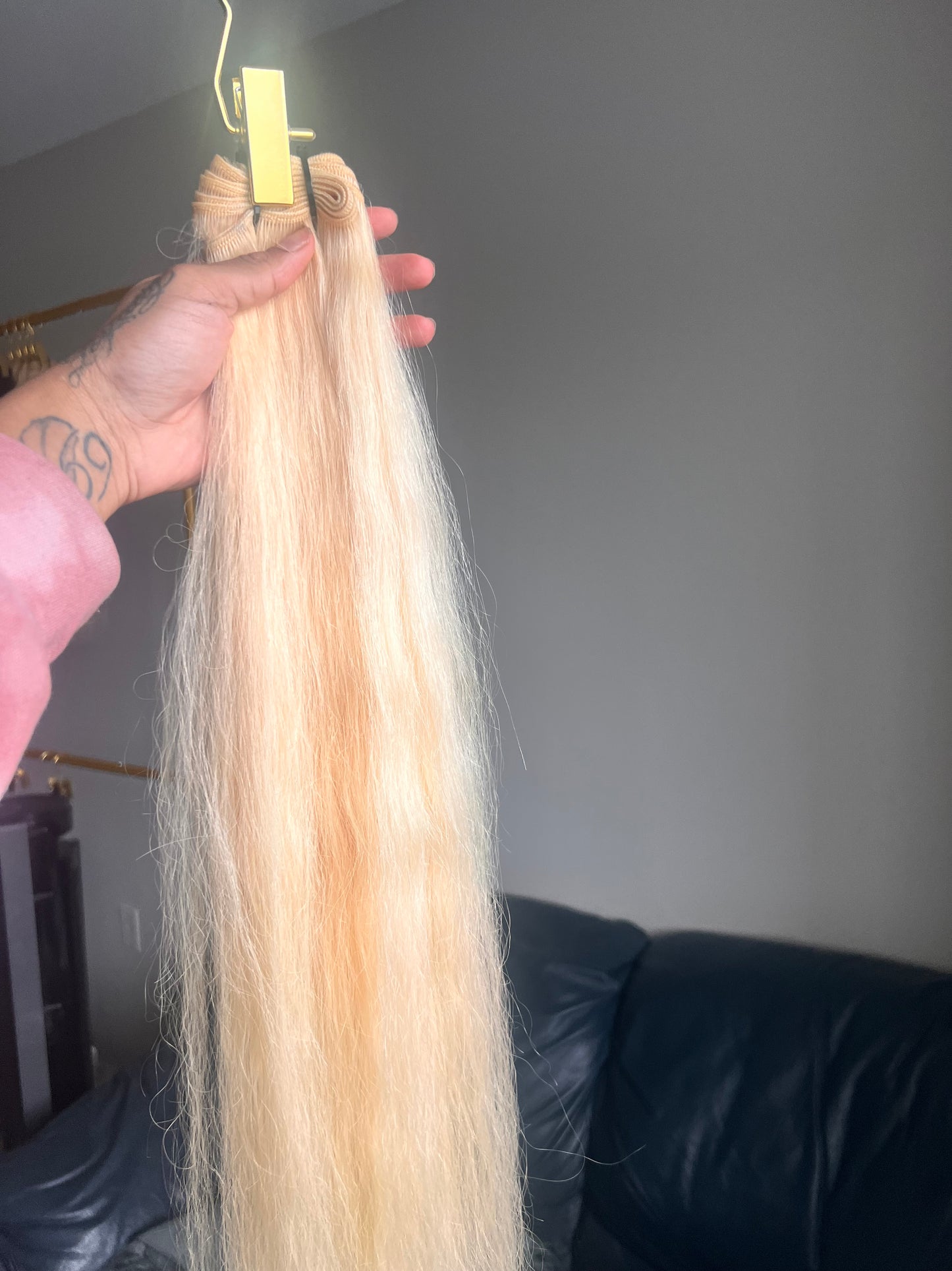 Mga Bundle ng Hilaw na Buhok sa Galilea na "SAME DAY PICK UP"